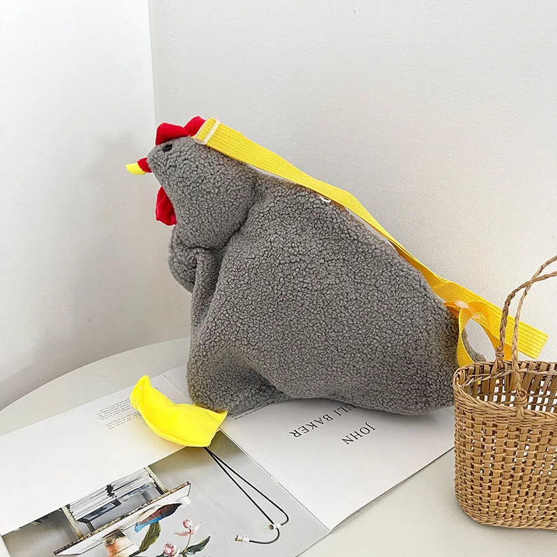Small Chain Crossbody Chicken Purse Bag