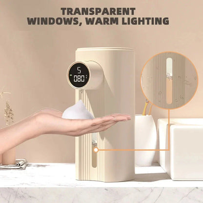 Automatic Touchless Foam Soap Dispenser with LED Display