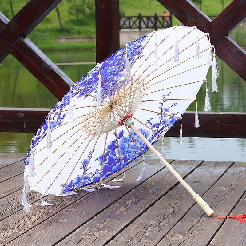 Sustainable Bamboo Wooden Handled Umbrella