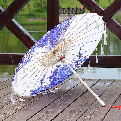 Sustainable Bamboo Wooden Handled Umbrella