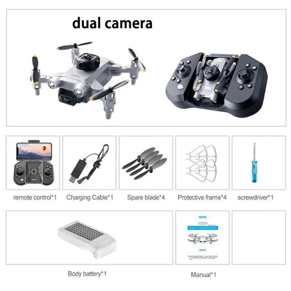 4K Wi-Fi GPS Quadcopter Drone with Memory Card