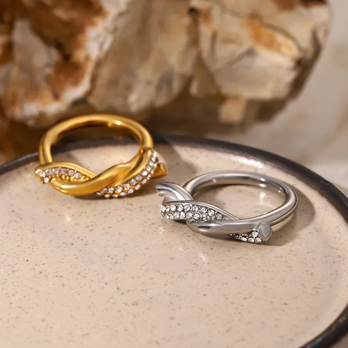 Luxurious Diamond Solitaire Engagement Ring