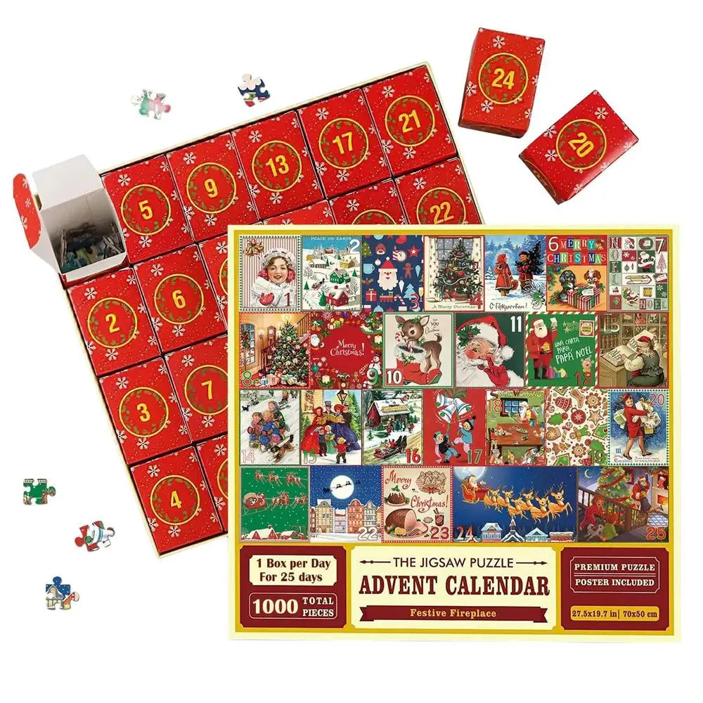 Daily Advent Calendar Puzzle Box - Luxicro