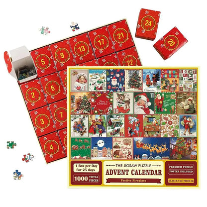 Daily Advent Calendar Puzzle Box - Luxicro