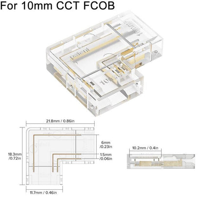 Flexible Corner LED Strip Connector
