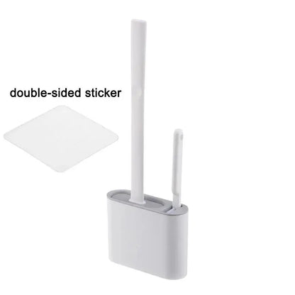 Bathroom Cleaning Toilet Brush Set with Holder