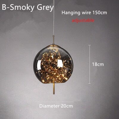 Unique European Style Glass Pendant Lighting