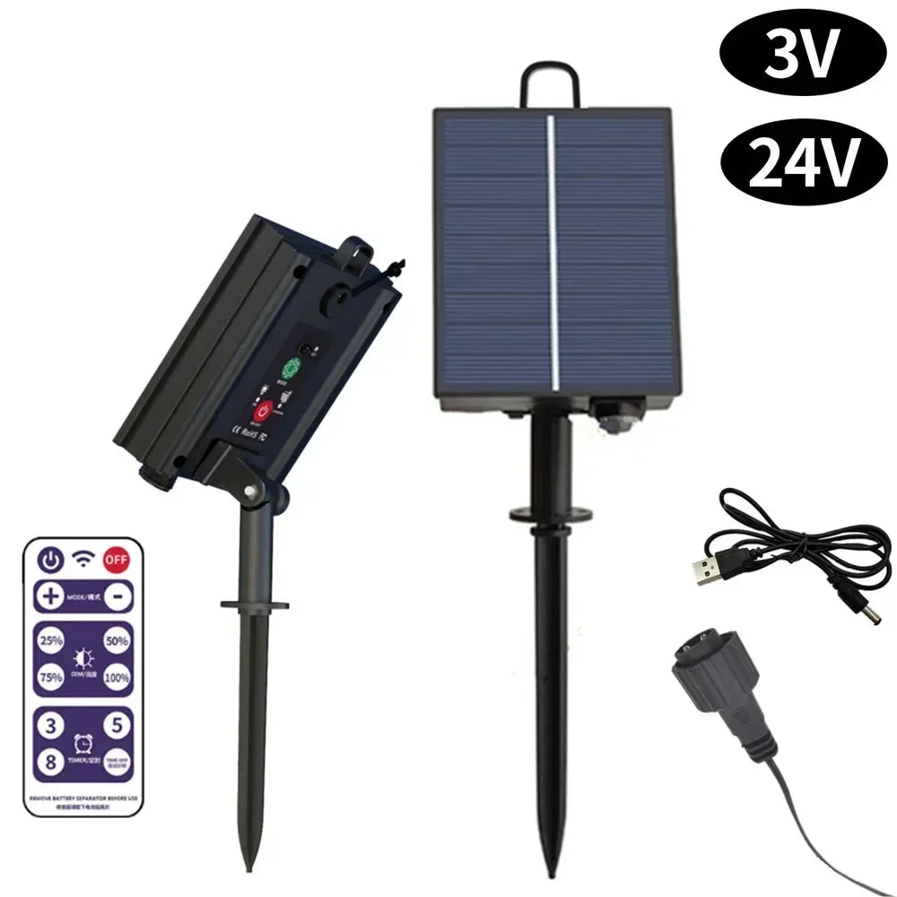 Wireless Solar Powered LED Light Controller - Luxicro