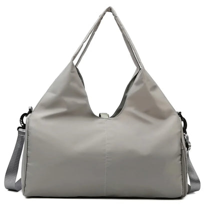 Athletic Gym Bag with Shoe Compartment
