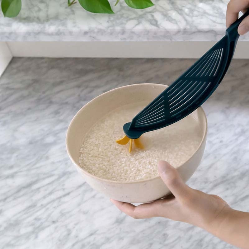 Easy Rice Washing Drain Spoon