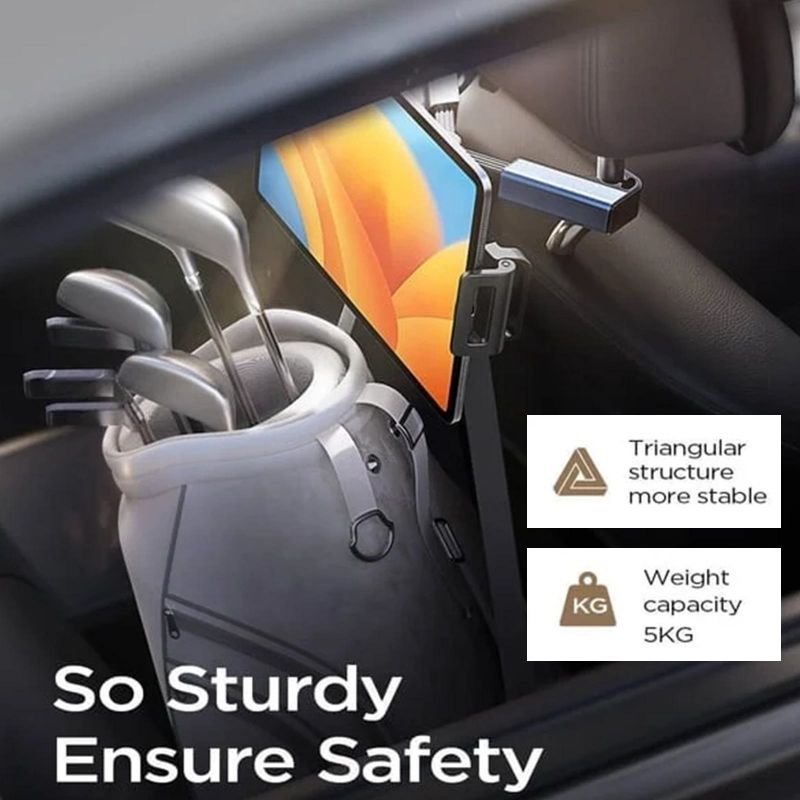 Universal Backseat Phone Holder Adjustable Arm