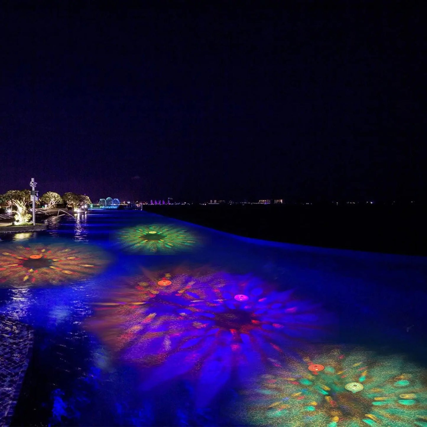Multicolor LED Submersible Pool Light
