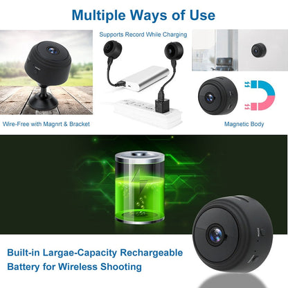 Compact Smart Home Security Camera
