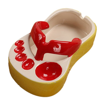 Decorative Baby Footprint Ceramic Serving Bowl