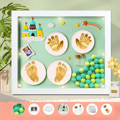 Custom Baby Hand and Footprint Art Set