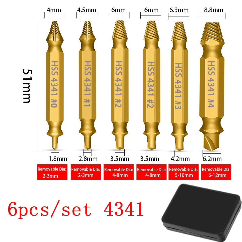 Easy Screw Extractor Tool Set