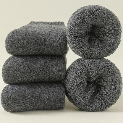 Warm Cable Knit Socks