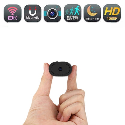 Compact Wi-Fi Mini Spy Camera Recorder