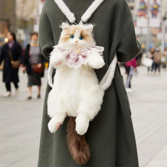 Cute Cat Comfortable School Bag - Luxicro