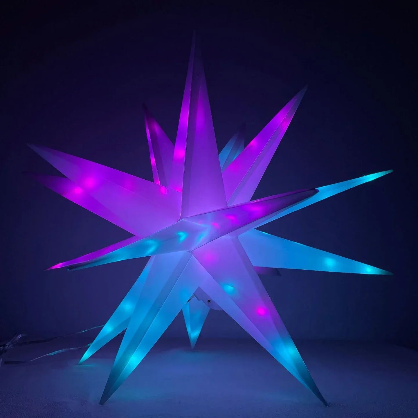 Colorful LED Star String Bluetooth Lamp - Luxicro