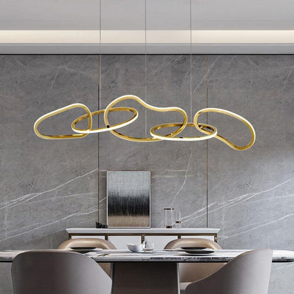 Luxury Gold Drop Pendant Lighting