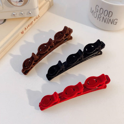 Simple 3-Part Hair Clamp Clip