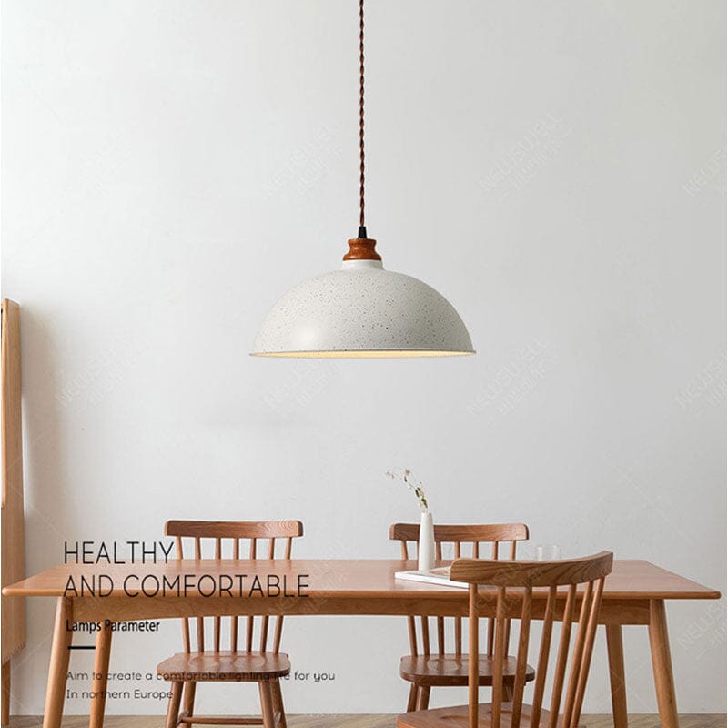 Simple Elegant White LED Pendant Light