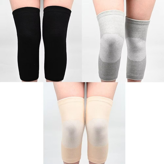 Breathable Bamboo Knee Support Sleeves for Pain Relief - Luxicro