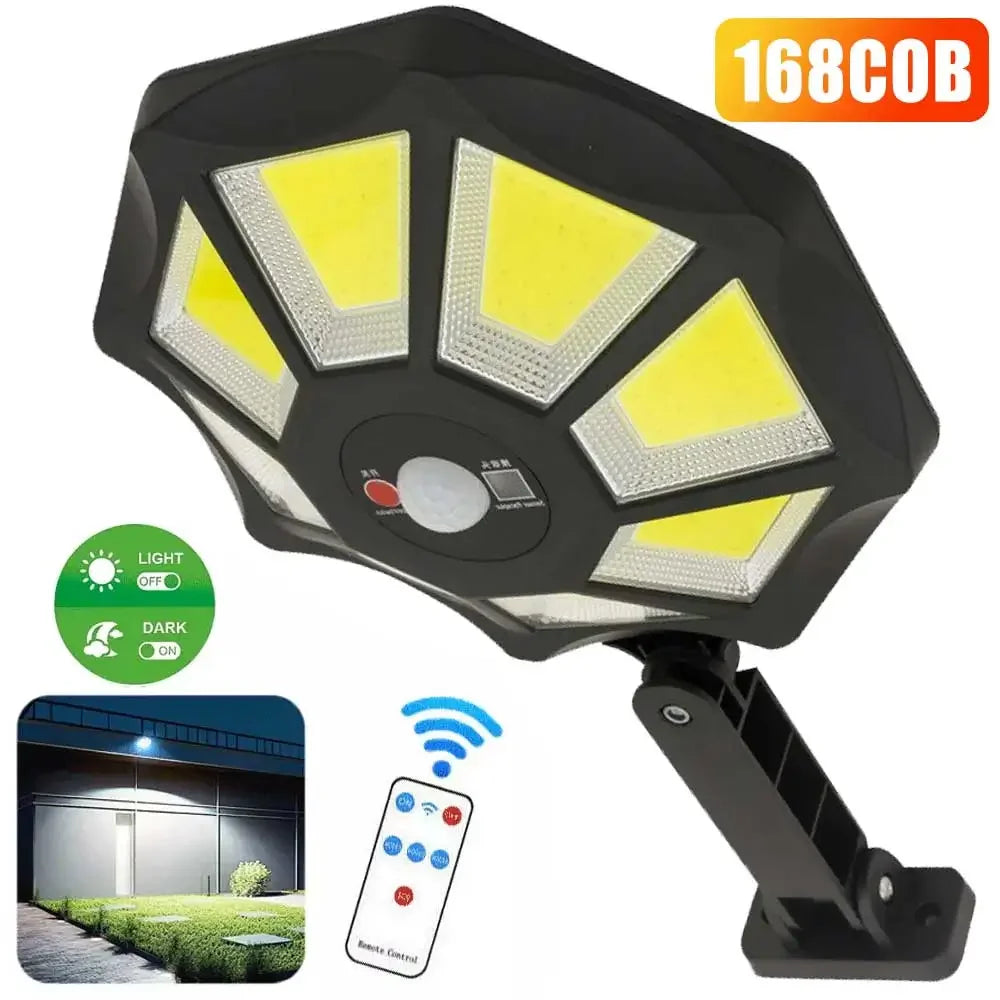 Outdoor Motion 168 LED Solar Light