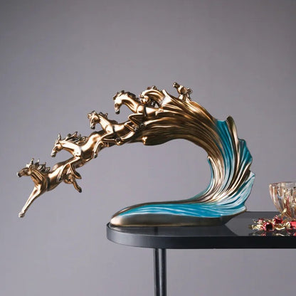 Beautiful Horse Statue Home Decoration - Luxicro