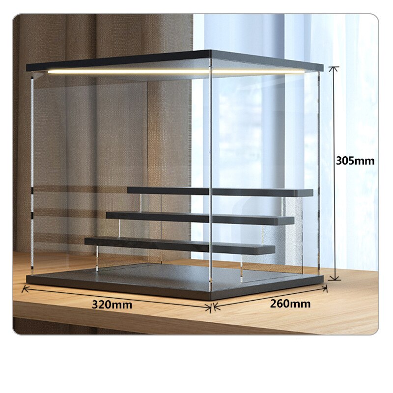 Bright Display Glass Case