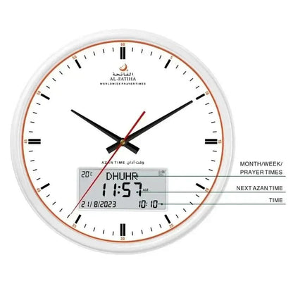 Automatic Muslim Prayer Time Table Clock