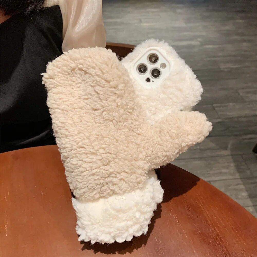 Soft Fur Touch iPhone Case Cover