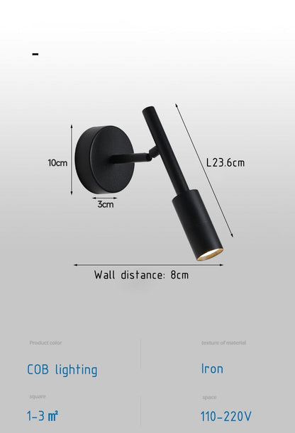 Versatile Adjustable Reading Wall Lamp