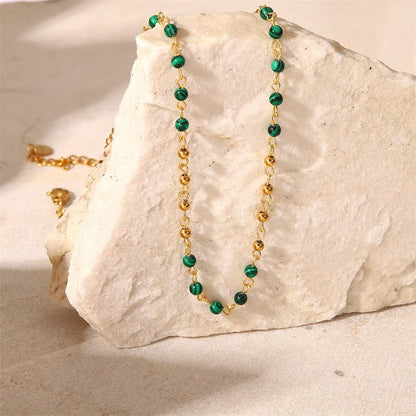 Elegant Luxury Stone Pendant Necklace