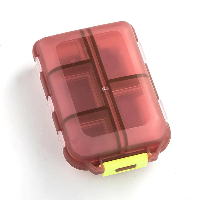 Compact Travel Pill Case Holder