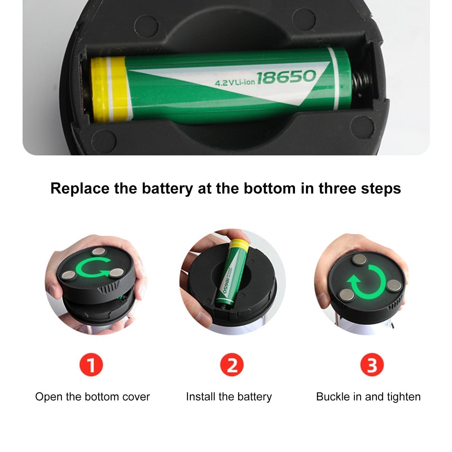 Compact Solar Powered Outdoor Camping Lantern