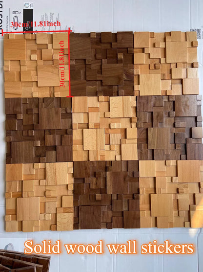 Natural Wooden Decorative Wall Panels