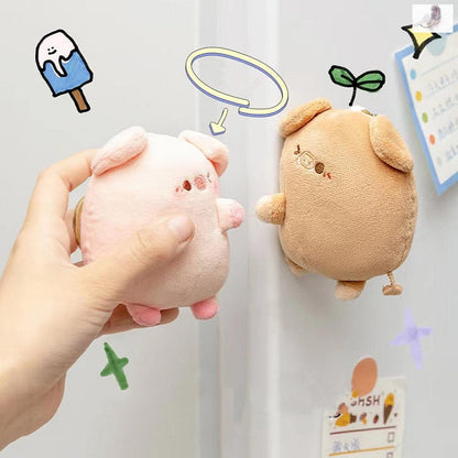 Adorable Bird Couple Soft Keychain Charm