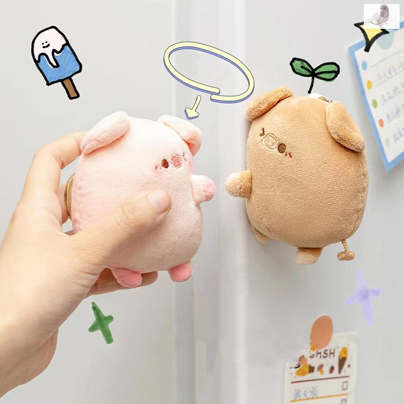 Cute Bird Shape Keychain Magnet