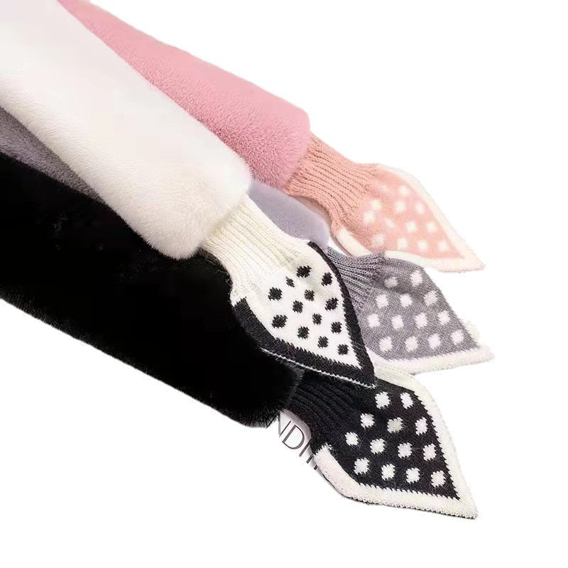 Soft Plush Fleece Winter Scarf