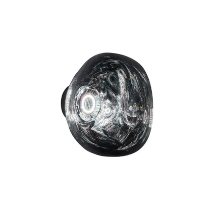 Contemporary Melted Glass Wall Light