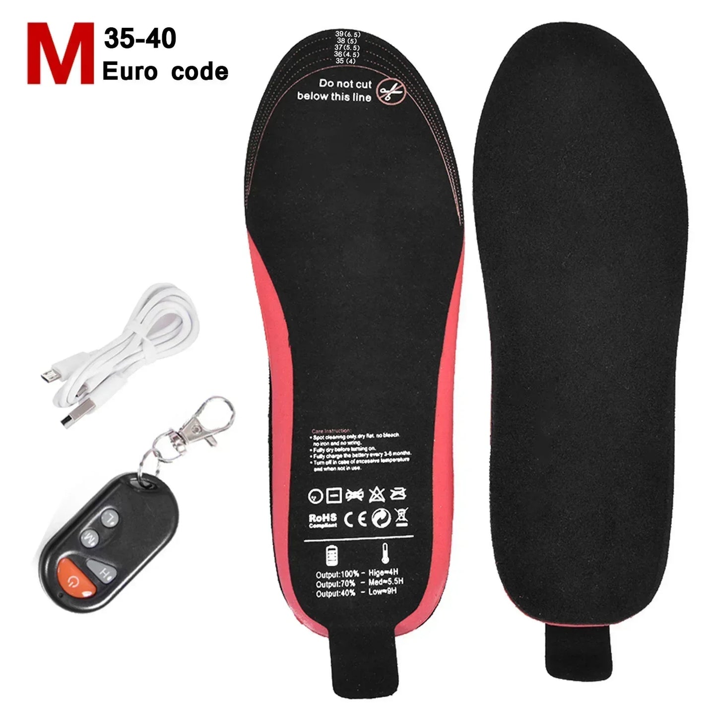 Cozy Electric Heat Insoles for Cold Feet - Luxicro