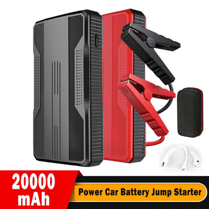 Compact 20000mAh 12V Car Battery Booster With USB Port - Luxicro