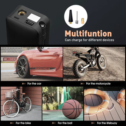 Compact Wireless Air Inflator Pump