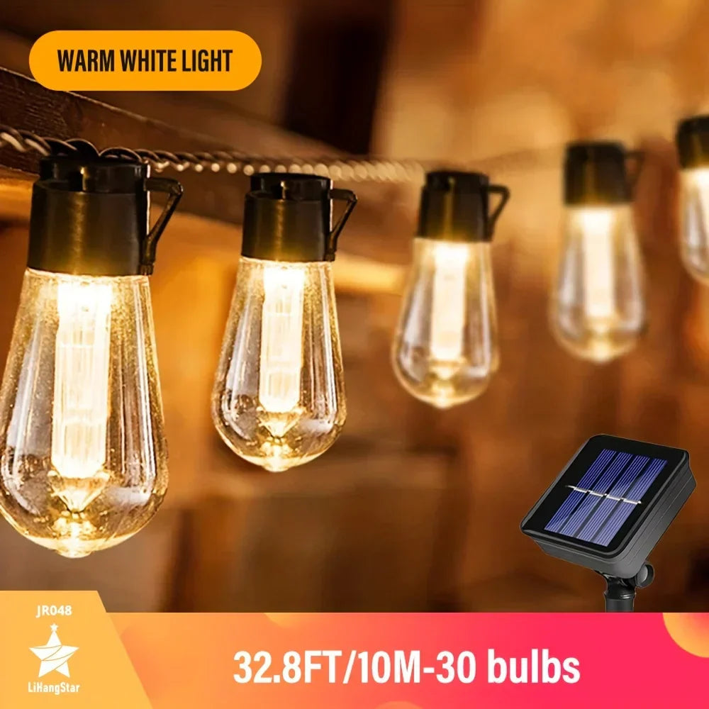 Weatherproof Garden Solar Fairy String Lights - Luxicro