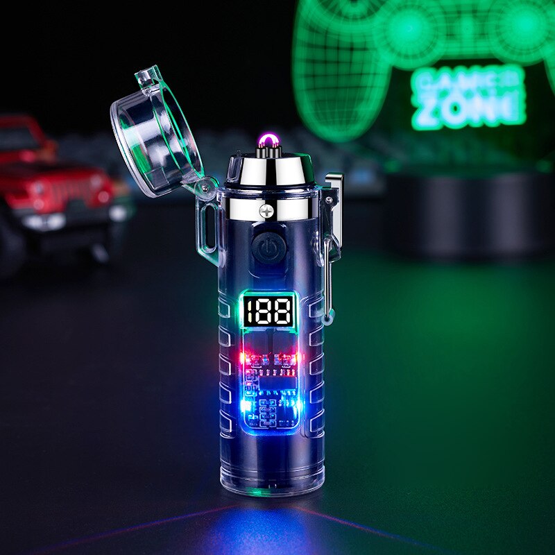 Windproof Double Jet Flame Lighter - Luxicro