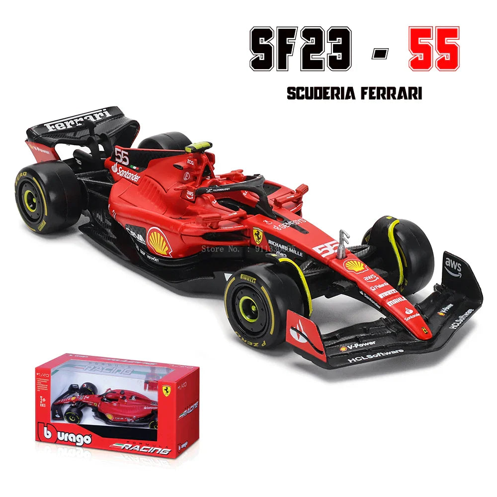 Detailed F1 Car Model 1:43 Scale Collectible Replica