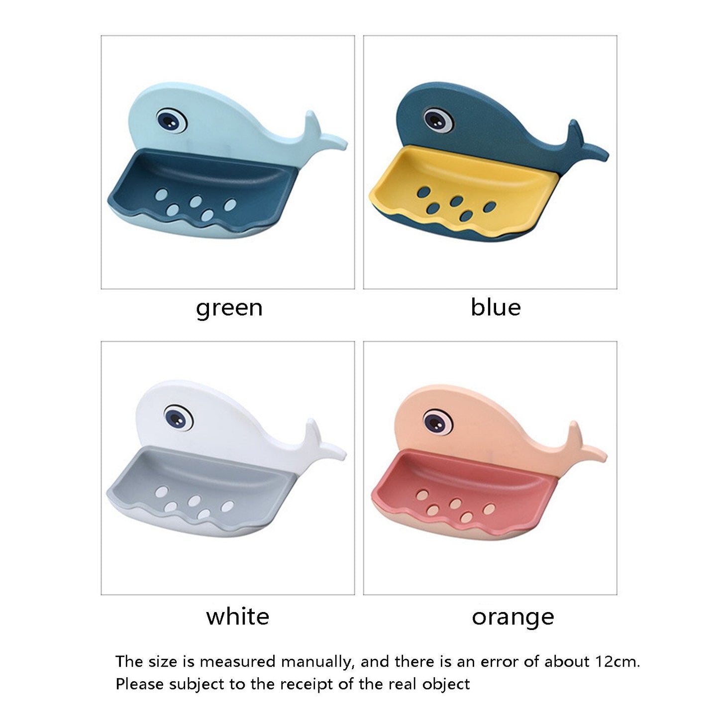 Adorable Whale Bathroom Soap Dish