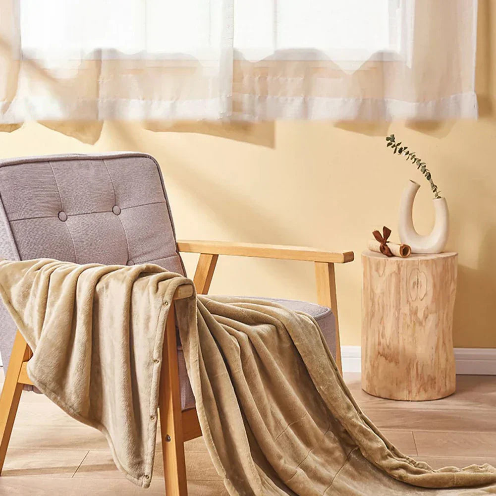 Cozy Electric Blanket with 3 Heat Settings - Luxicro